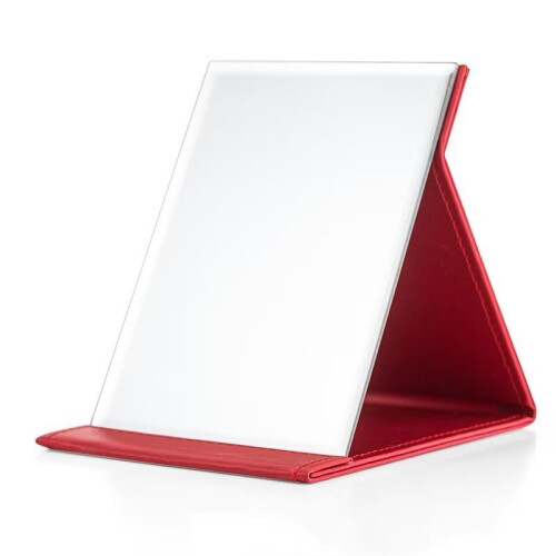 Large Portable Folding Mirror, Travel Mirror Folding with PU Leather
