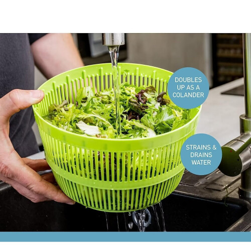 Salad Spinner Small Multi-Use Salad Washer 2