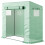 Invernadero para plantas con puerta enrollable 11