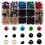 390Pcs Safety Eyes for Crochet Toys with Washers 1