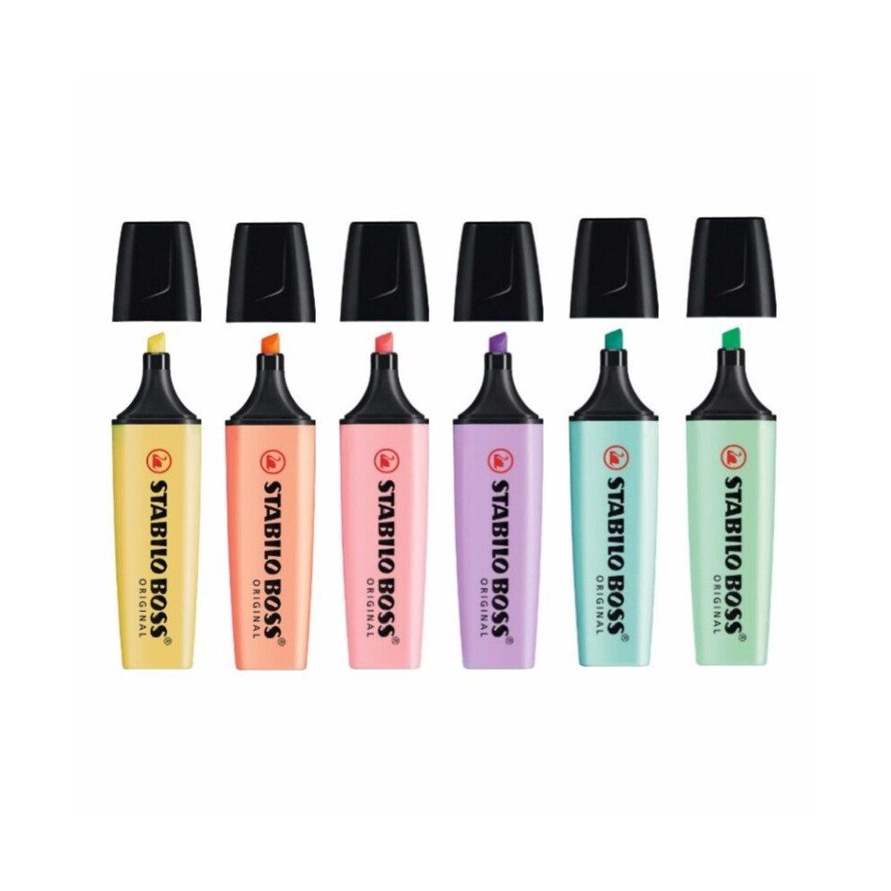 Photos - Felt Tip Pen Pastel Highlighters Pens 6pcs Macarons Pastel Pens