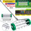 Gazonbeluchter Grasroller met 3 niveau telescopische handgreep 3