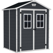 MANOR Garden Shed 6X5 DD Weatherproof Keter