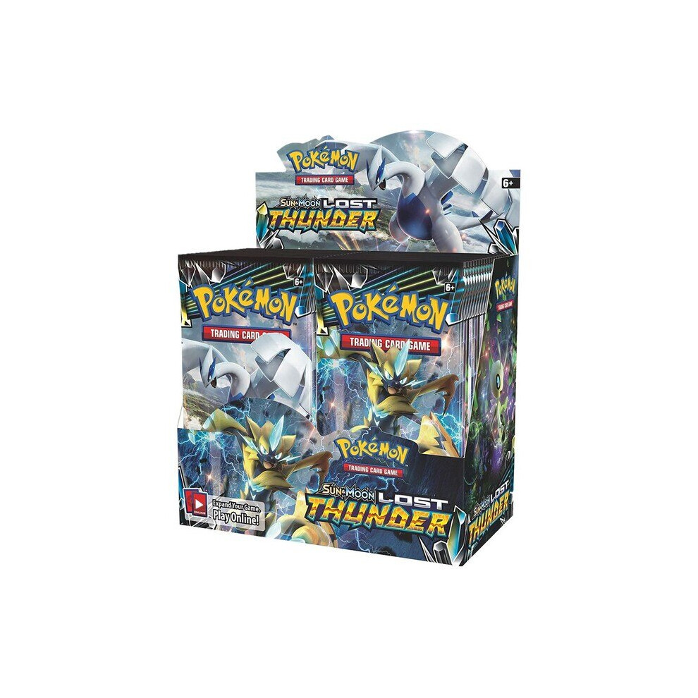 (Thunder) 324Pcs/Box Pokemon English Cards Box VMAX TCG Evolution Booster Box Chilling