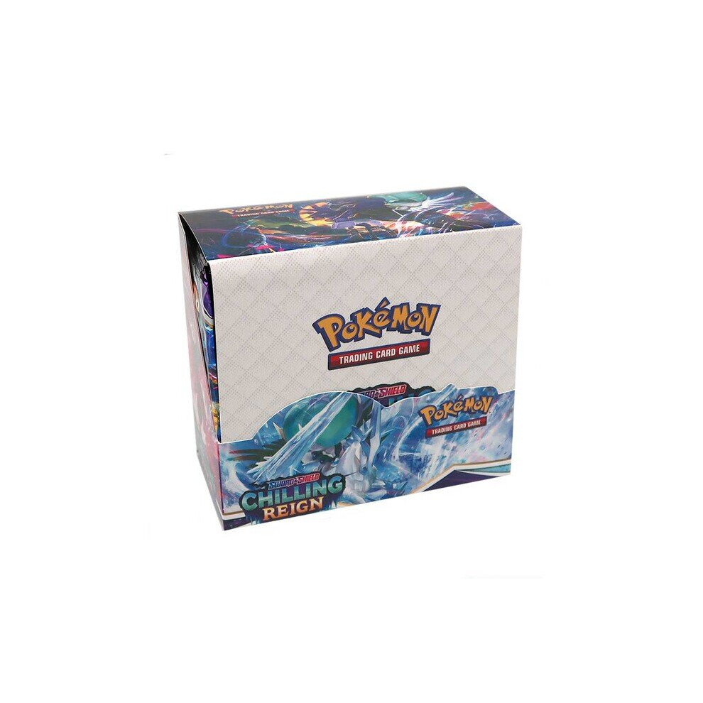 (324 Chilling Reign) 324pcs Pokemon cards Sword & Shield Booster Box Collectible Trading