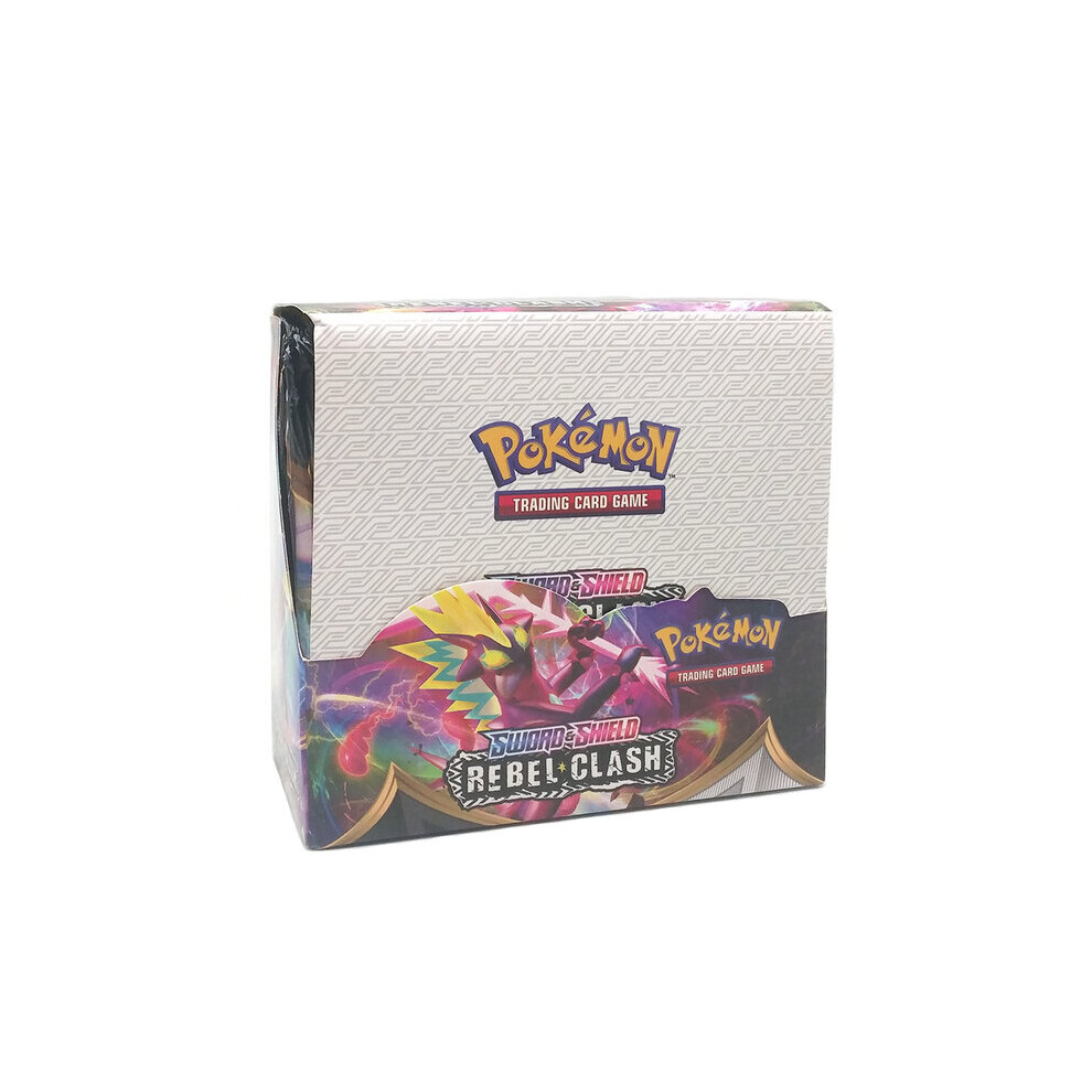 (324 Rebel clash) 324pcs Pokemon cards Sword & Shield Booster Box Collectible Trading