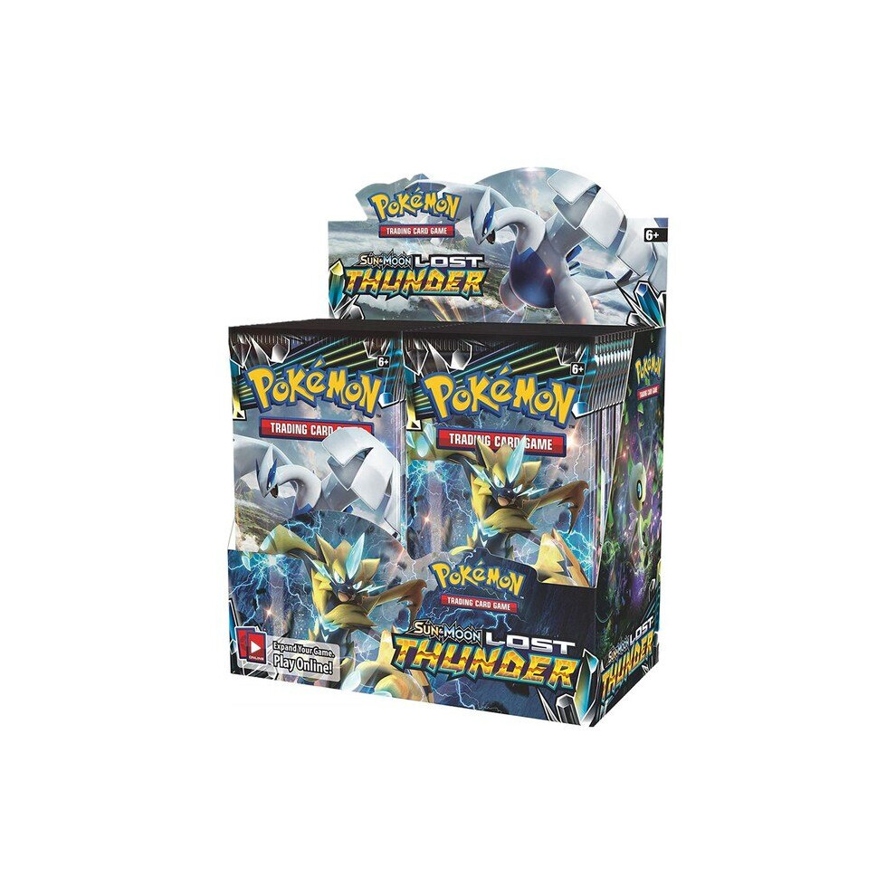 (324 Lost Thunder) 324pcs Pokemon cards Sword & Shield Booster Box Collectible Trading