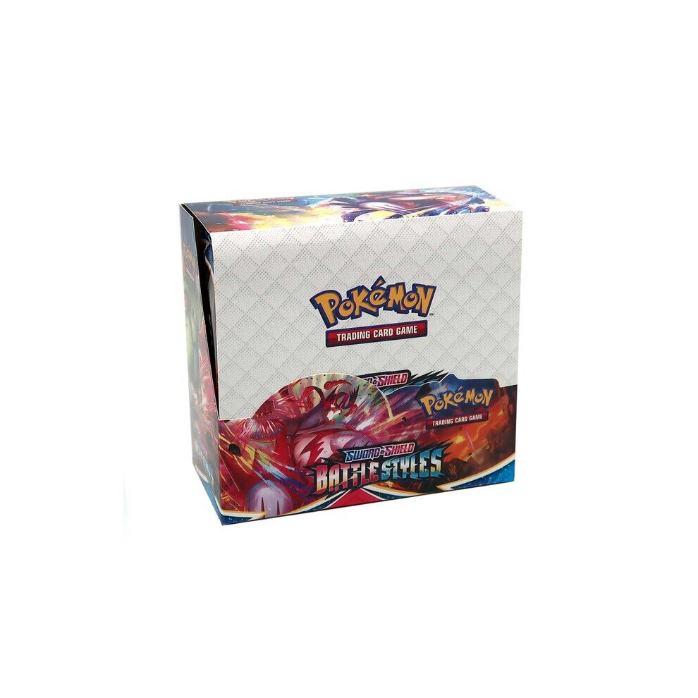 (324 Battle Styles) 324pcs Pokemon cards Sword & Shield Booster Box Collectible Trading