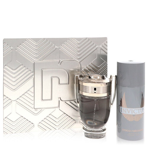Paco Rabanne 3.4 oz Eau De Toilette Spray + 5.1 oz Deodorant Spray