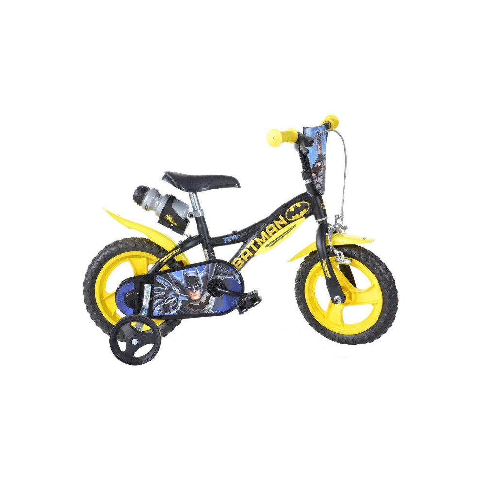 Dino Bikes Dino Batman 12In Bike - Black/Yellow