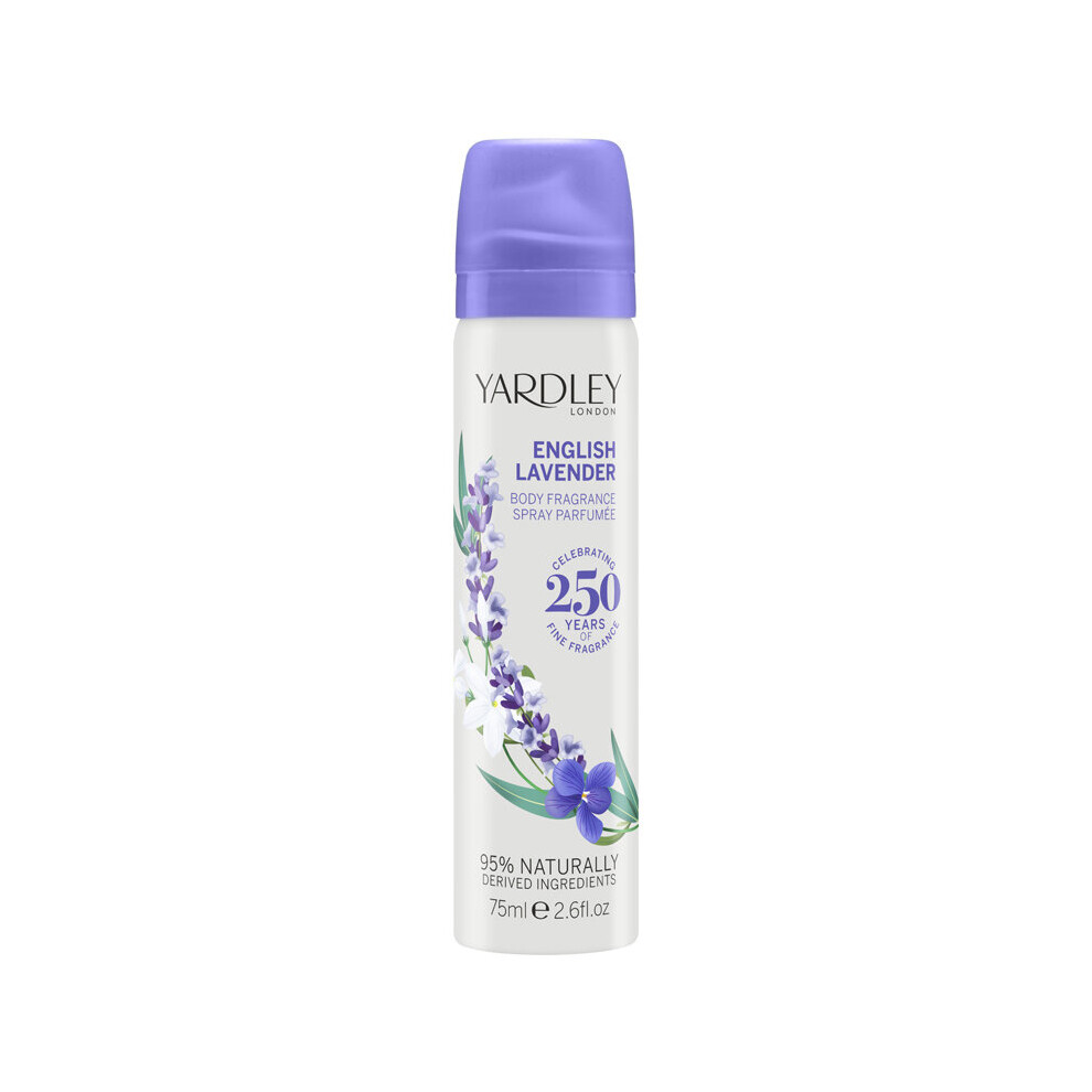 Yardley English Deodorant Body Spray 75Ml Lavender