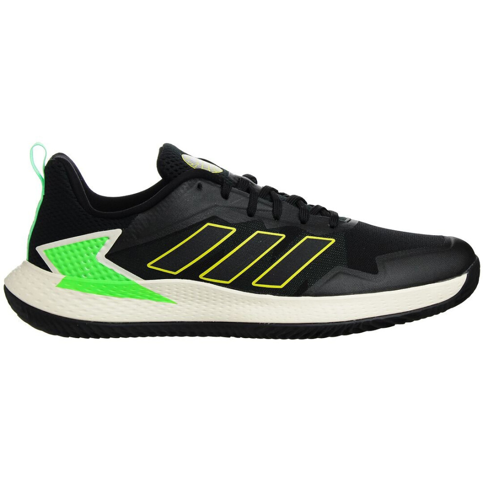 (8.5, Black) Adidas Defiant Speed Tennis Lace-Up Black Synthetic Mens Trainers GX7134 (UK )