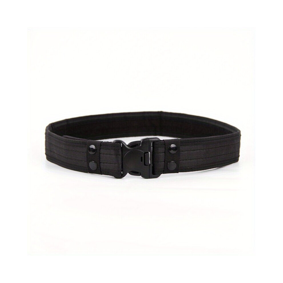 Multifunctional Mens Tactical Belt Plastic Buckle Camouflage Nylon Foam Belt Student Training Going Mountaineering Sports Belt-image-OPC-PC6CQY2-NEW