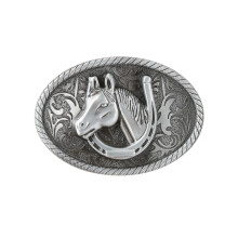 1pc Personality Casual Western Cowboy Mens Horse Head Belt Buckle
