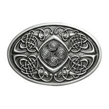 Hot Selling Style Zinc Alloy Celtic Knot Belt Buckle Western Style Retro Mens Belt Buckle Head