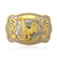 1pc Western Cowboy Creative Hip Hop Animal Chicken Cow Belt Buckle