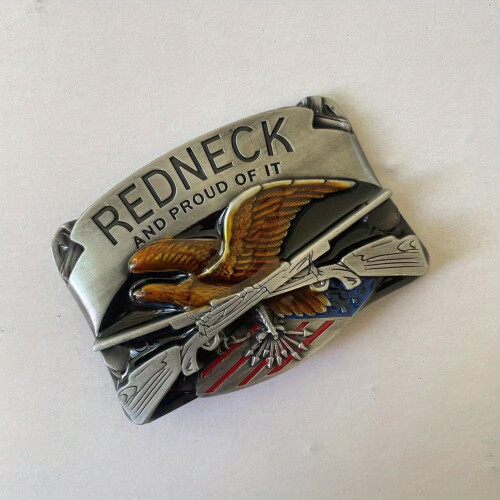 Alloy Eagle Belt Buckle Letter Belt Buckle