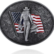 Western Cowboy Classic All match Belt Buckle