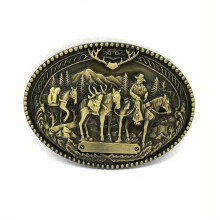 Western Denim Mens Belt Buckle Riding Casual