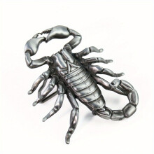 1pc Scorpion King Belt Buckle Zinc Alloy Western Statement Leather Craft Cowboy Women Man Male Jeans Accessory
