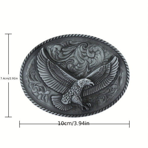Western Cowboy Eagle Belt Buckle For Men 2