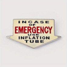 Emergency Use Inflation Tube Belt Buckle For Women & Men Hip Hop Jeans Accessories Leather Belt Buckle Waistband Parts For DIY