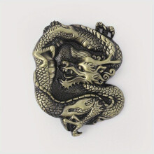 Vintage Dragon Novelty Belt Buckle For Women & Men Western Jeans Accessories Leather Belt Buckle Waistband Parts For DIY