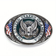 American Flag Eagle Metal Alloy Mens Belt Buckles Accessories