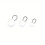3pcs set Jeans Buckle Solid Elastic Waist Extension Buckle Adjustable Retractable Seamless Nail Button 5