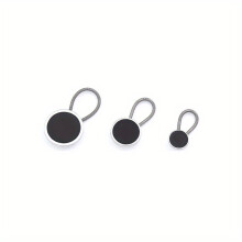 3pcs set Jeans Buckle Solid Elastic Waist Extension Buckle Adjustable Retractable Seamless Nail Button