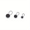 3pcs set Jeans Buckle Solid Elastic Waist Extension Buckle Adjustable Retractable Seamless Nail Button 1