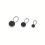 3pcs set Jeans Buckle Solid Elastic Waist Extension Buckle Adjustable Retractable Seamless Nail Button 8