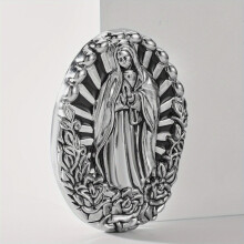 Virgin Mary Belt Buckle Vintage Western Cowboy Belt Decorative Accessories Leather Belt Buckle For DIY