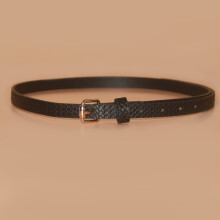 Spring Thin Waistband Belt For Pants Jeans Adjustable Rivet PU Belts For Women Girls