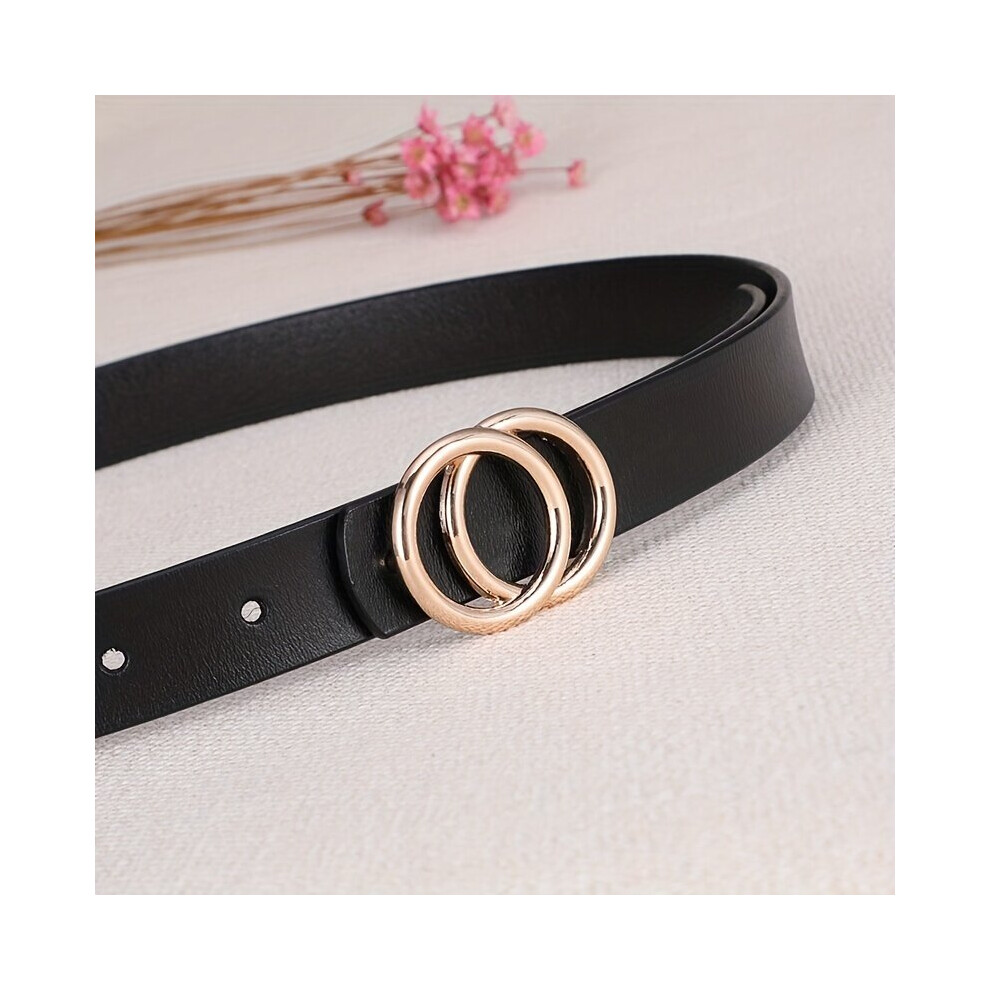 Plus size double buckle belt best sale