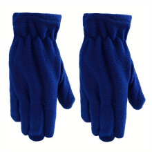 Solid Polar Fleece Gloves Thickened Warm Gloves Unisex Coldproof Gloves