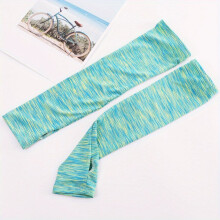 Quick Dry Ice Sleeves Long Elastic Gloves Cycling Fishing Hiking Sunscreen UV Protection Sleeves For Women