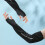 Ice Silk Sleeve Gloves Sun Proof Solid Anti UV Sleeve Guard 2