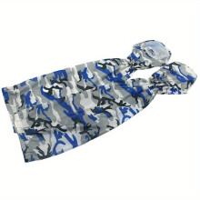 Camouflage Sunscreen Long Sleeve Driving Loose UV Protection Breathable Ice Sleeve Arm Protection Large Size Sleeve