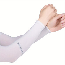 Solid Sunscreen Sleeve Long Breathable UV Protection Sleeve Elastic Fingerless Sleeve For Women Outdoor