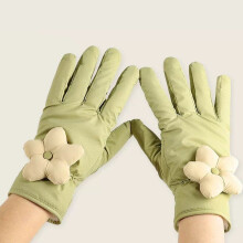 Womens Winter Fleece Warm Gloves Touch Screen Non Slip Waterproof Gloves For Women