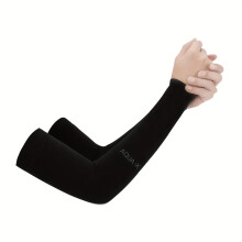 1 Pair 4 Pairs Solid Ice Sleeves Women Sun Protection Sleeves Outdoor Cycling UV Protection Arm Sleeves