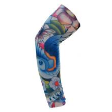 1PC Seamless Tattoo Sleeves Arm Ice Sleeves Womens Summer Cycling Driving Sun Protection Arm Sleeves Man Unisex