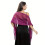 Solid Lace Fringed Shawl Hollow Out Wrap Thin Breathable Shawl Party Evening Wedding Wrap 12