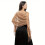 Solid Lace Fringed Shawl Hollow Out Wrap Thin Breathable Shawl Party Evening Wedding Wrap 9