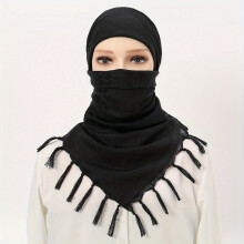 109 Military Shemagh Arab Scarf Tactical Desert Keffiyeh Scarf Sunscreen Wrap For Women And Men