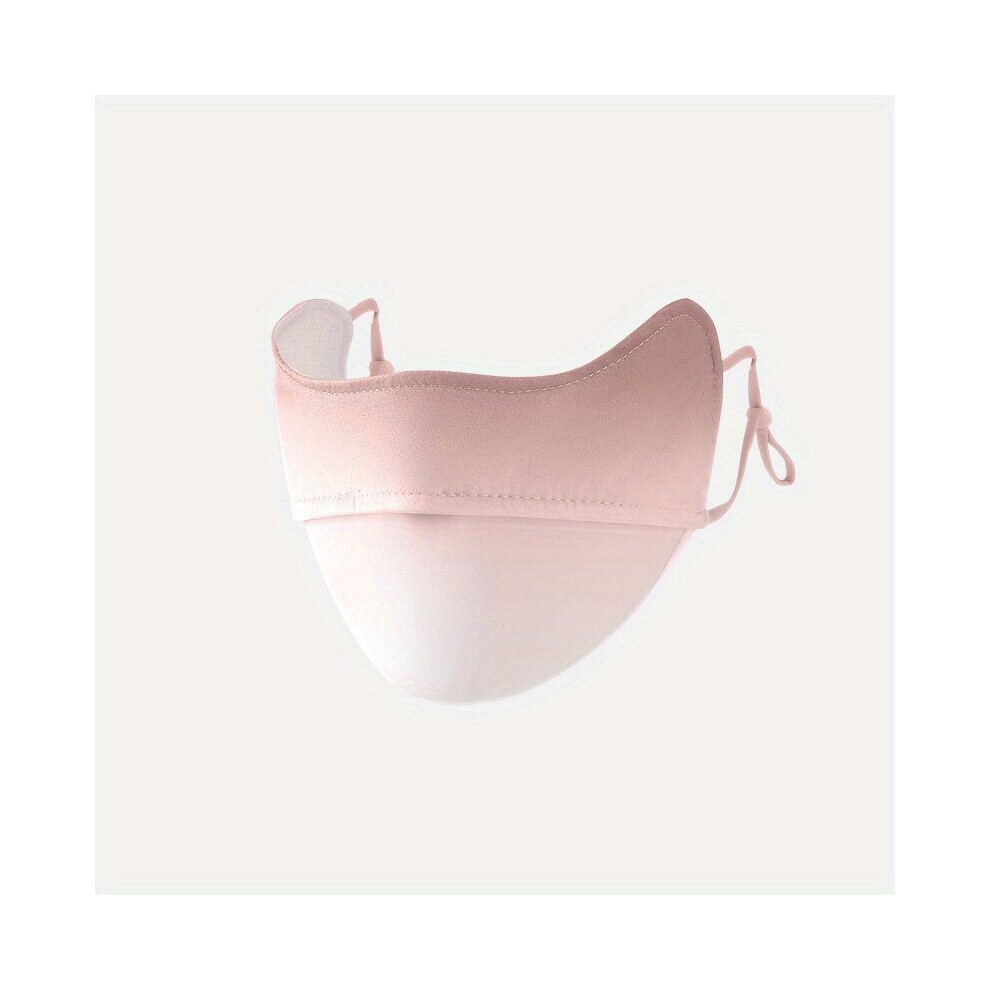 1Pc Sunproof Ice Mask Gradient Ear Hook Elastic Mask Casual Uv Protection Face Covering Reusable Dustproof Mask 885664524754