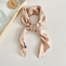 66 98cmPure Satin Head Neck Scarf Silk Feeling Headscarf Hip hop Scarf For Girls Three Colors