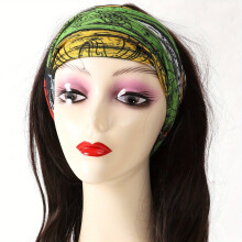 1pc Multifunctional Neck Gaiter Elastic Headband Print Warm Infinity Scarf Windproof Warm Head Wraps