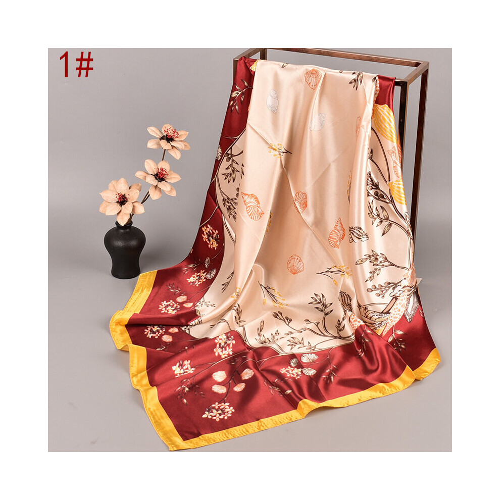 Large Satin Head Scarves Silk Square Neck Scarf Hair Wraps Headscarf For Sleeping Head Scarf Bundle-image-OPC-PC6DCX2-NEW